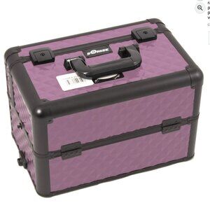 Professional lock makeup organiser travel case